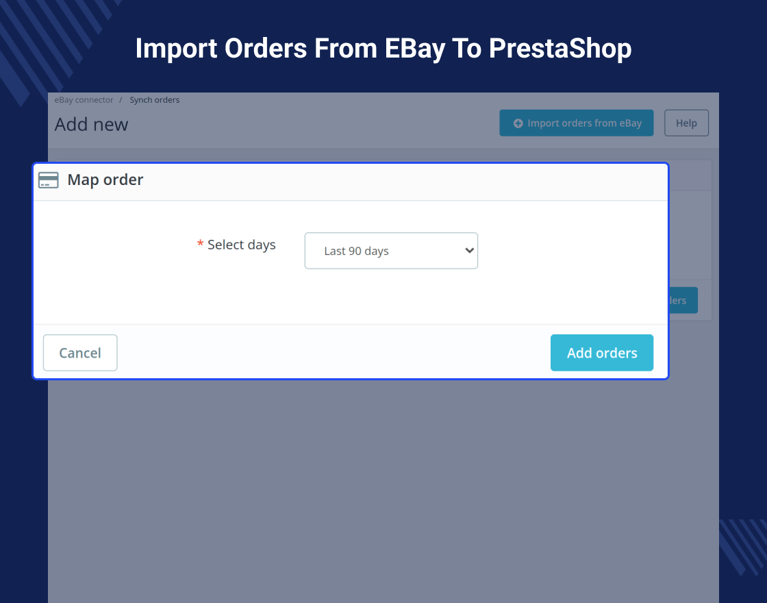 PrestaShop eBay Connector | Import/Export eBay Products