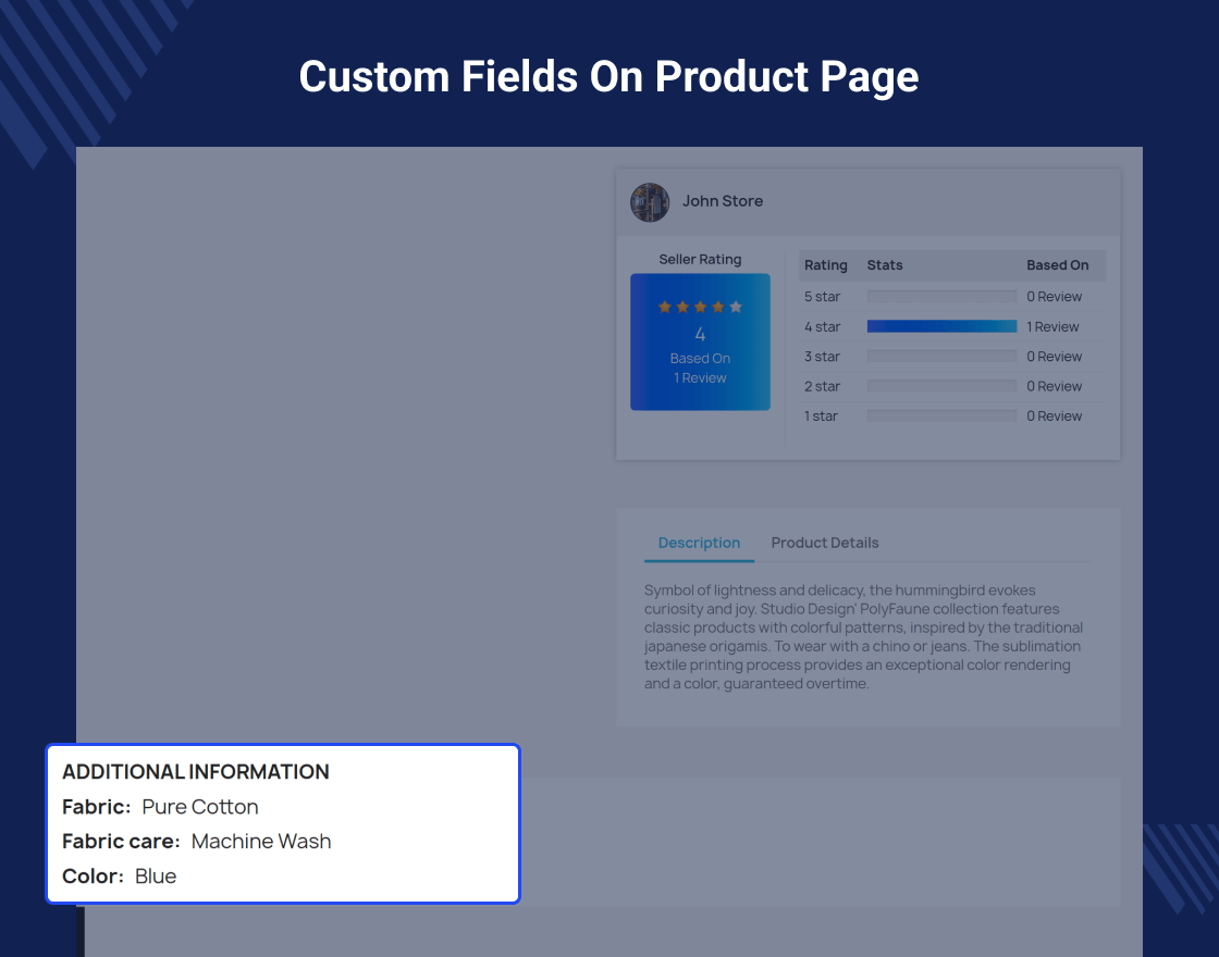 Prestashop Marketplace Custom Field 