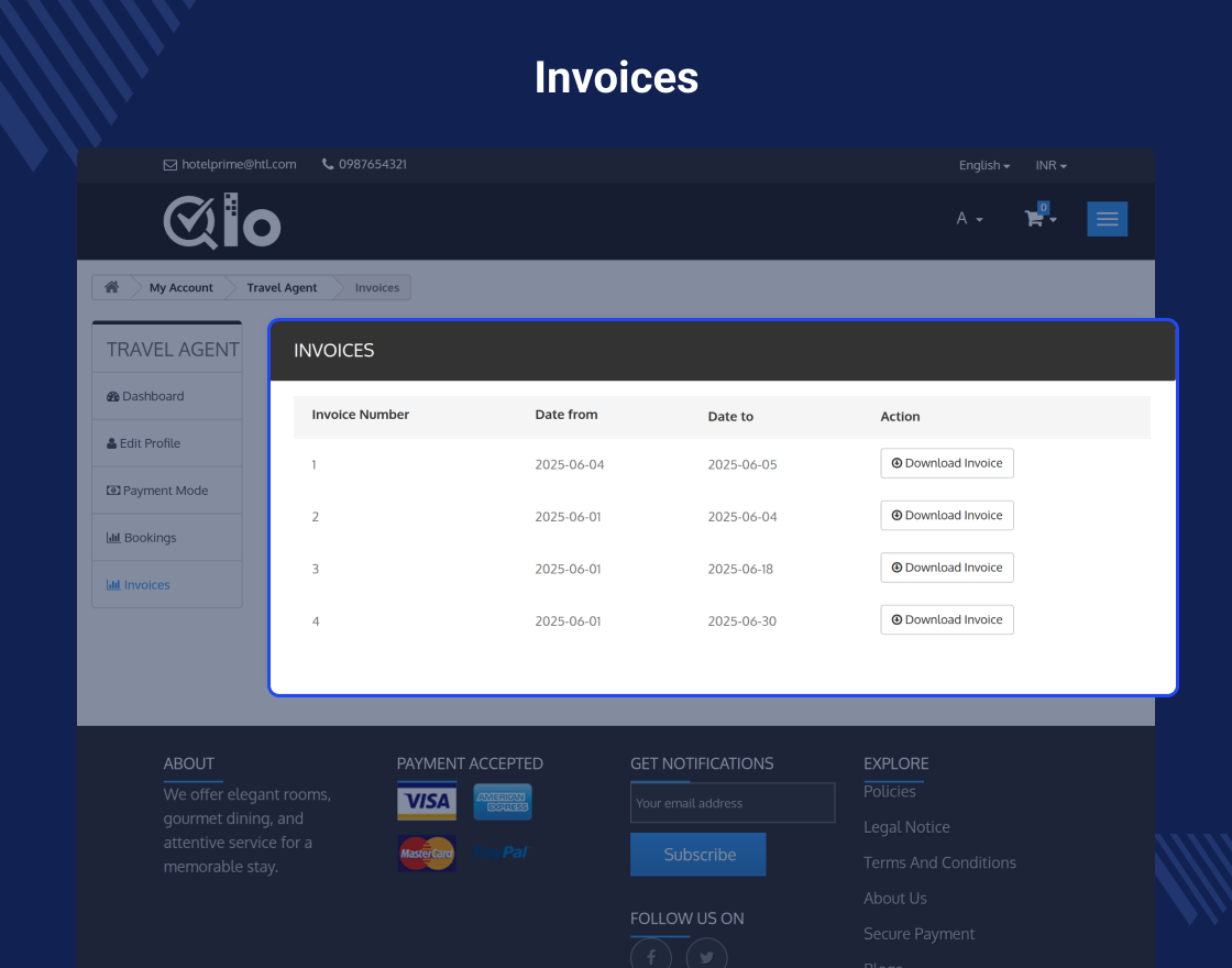 QloApps Travel Agent Management