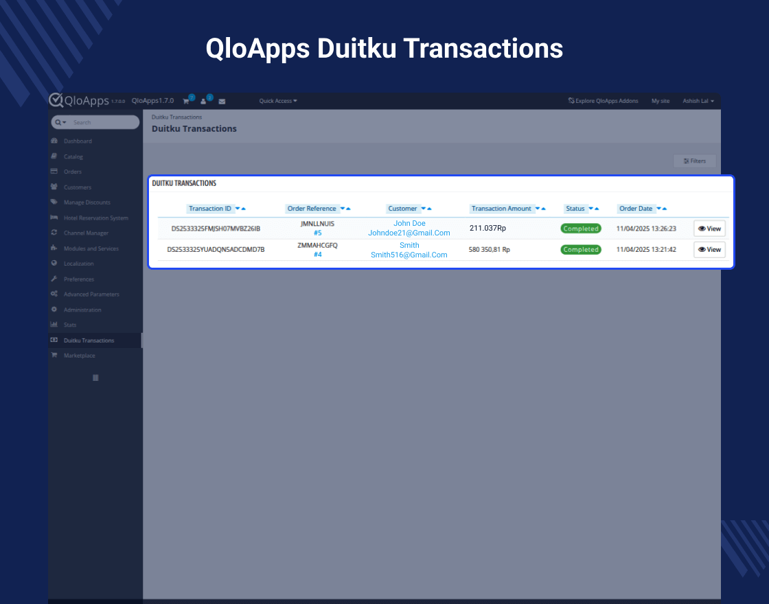 QloApps Duitku Payment 