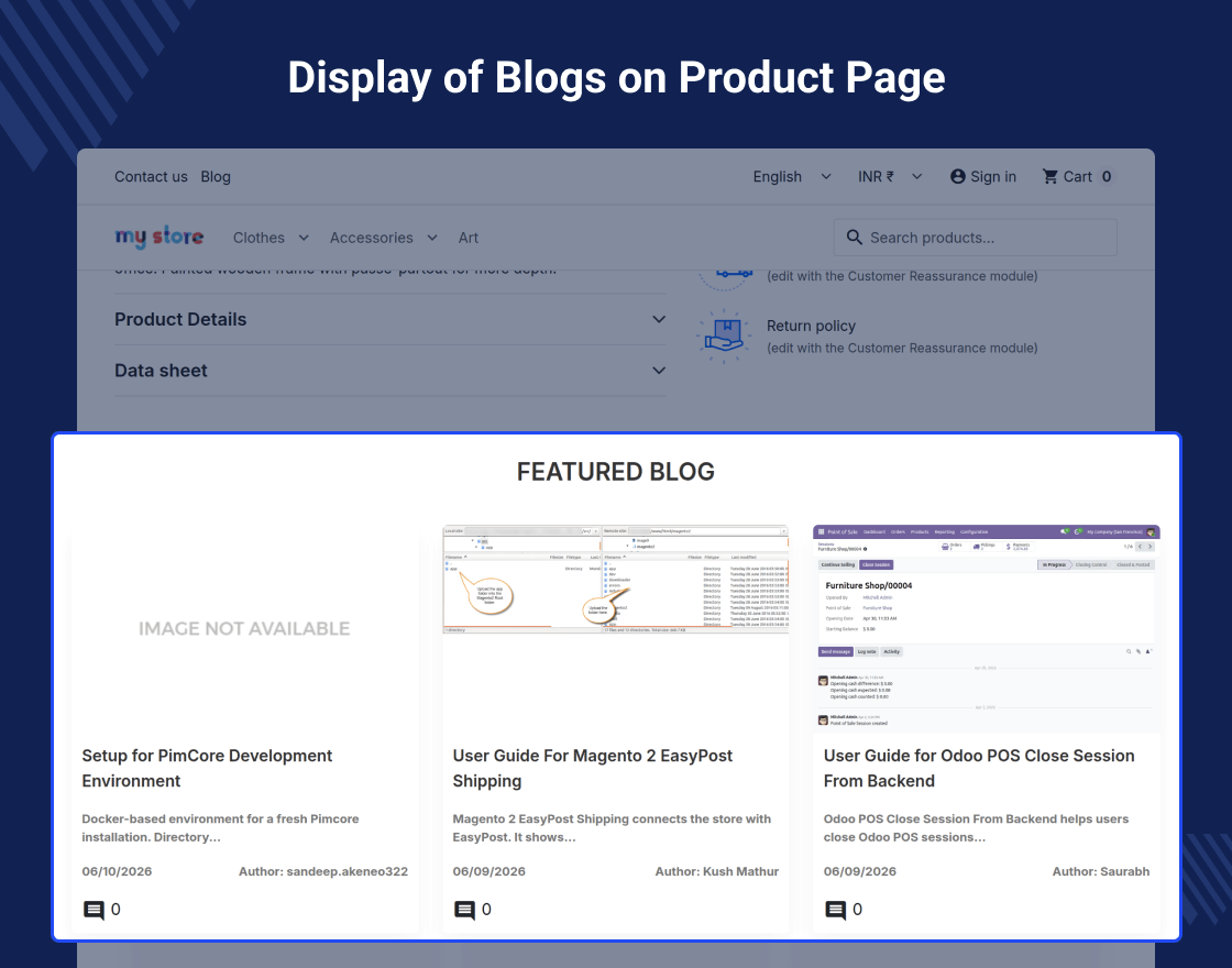 Prestashop WordPress Blog