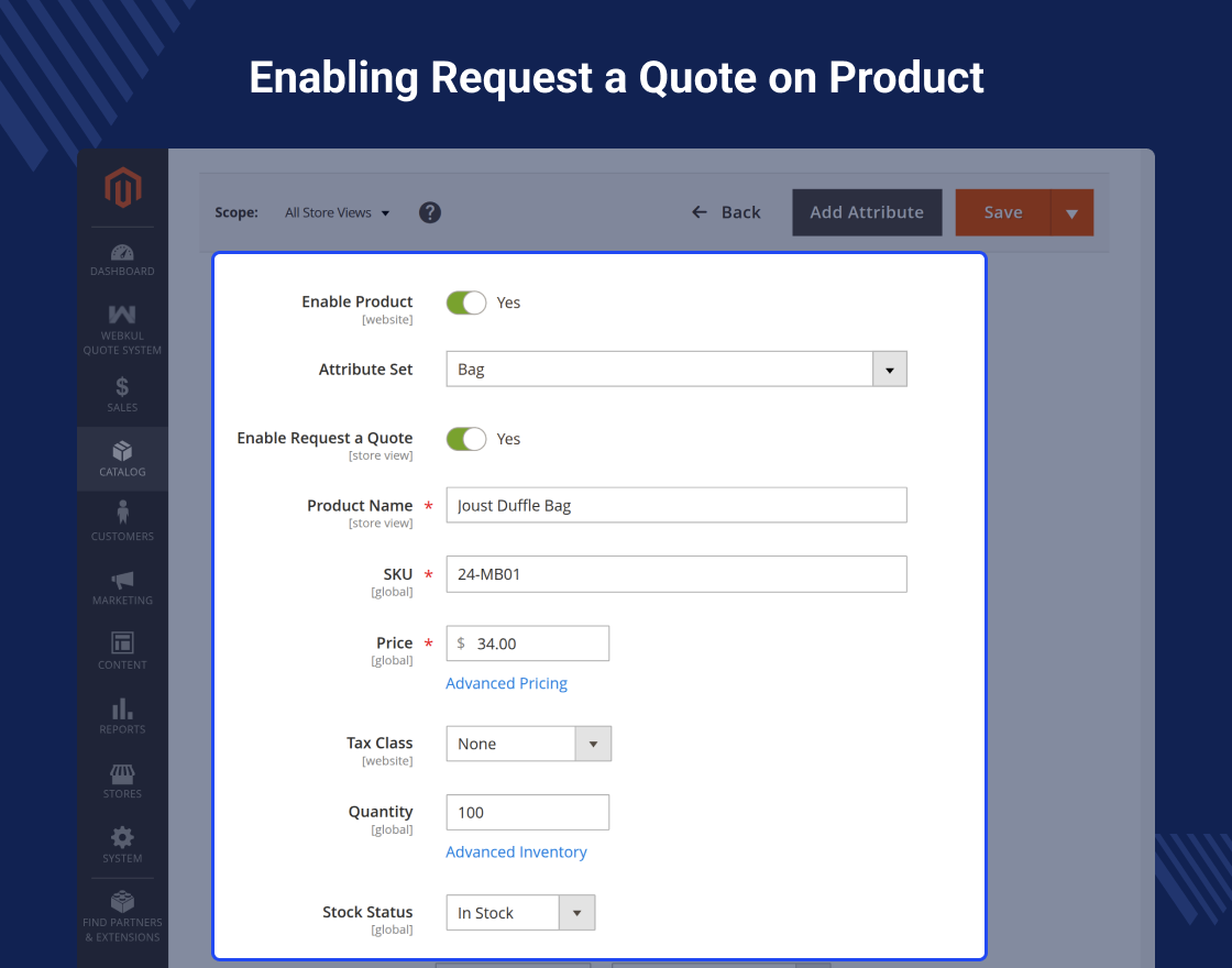 Magento 2 Quote Extension