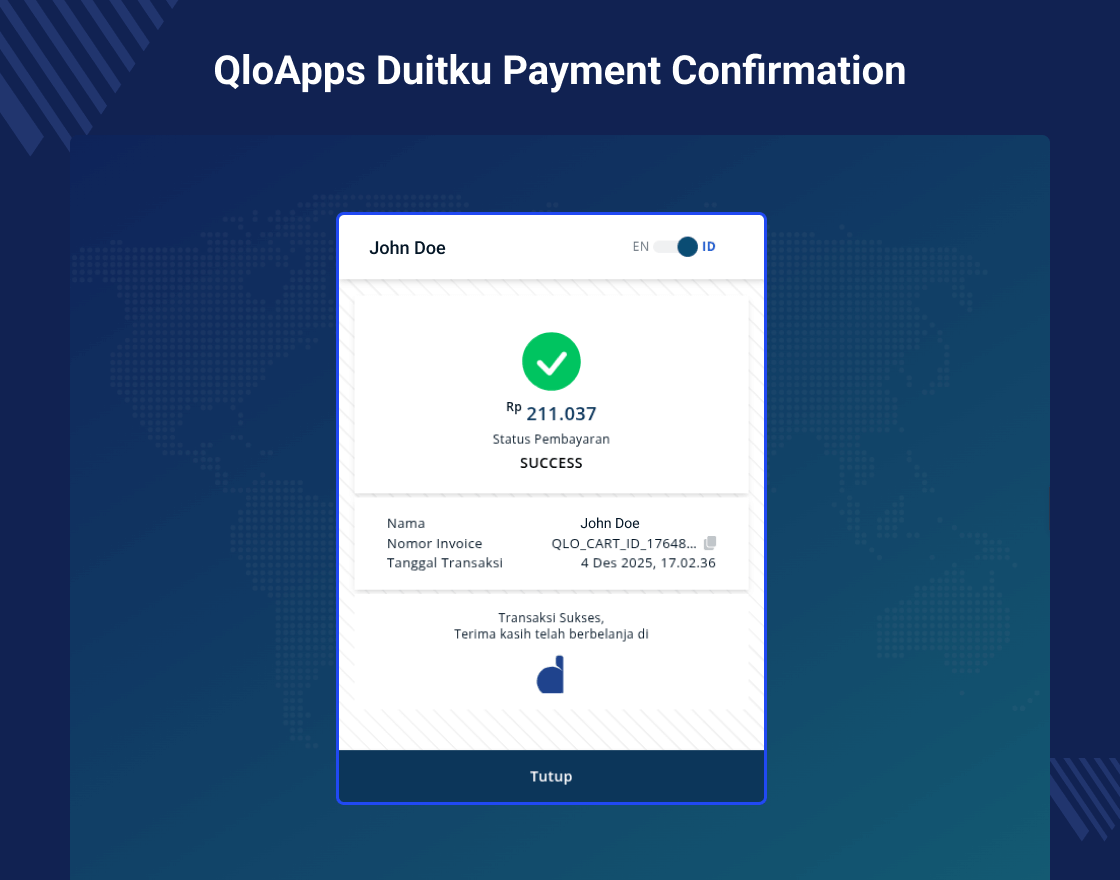 QloApps Duitku Payment 