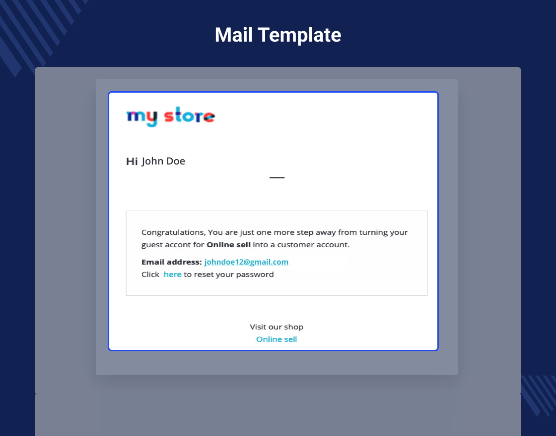 Prestashop Guest Login