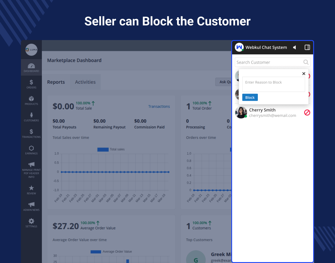 Magento 2 Marketplace Buyer Seller Chat