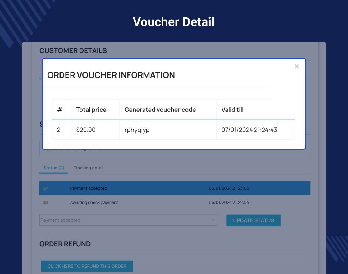 Prestashop Marketplace Order Refund