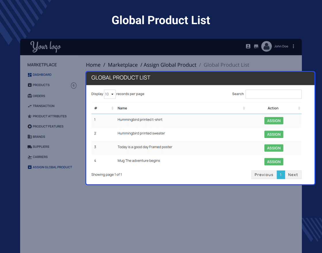PrestaShop Marketplace Seller Price Comparison