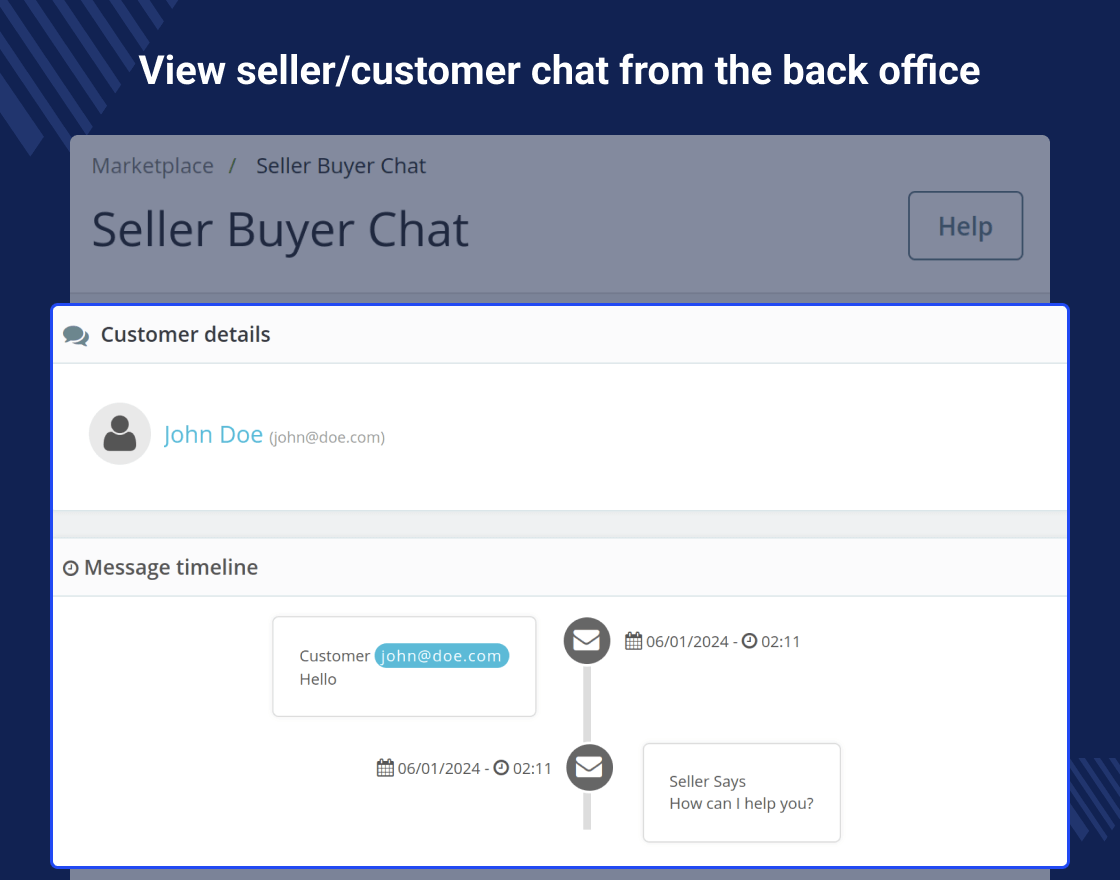 PrestaShop Marketplace Seller Buyer Chat 