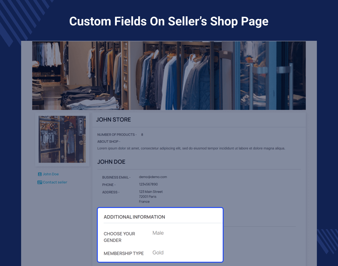 Prestashop Marketplace Custom Field 