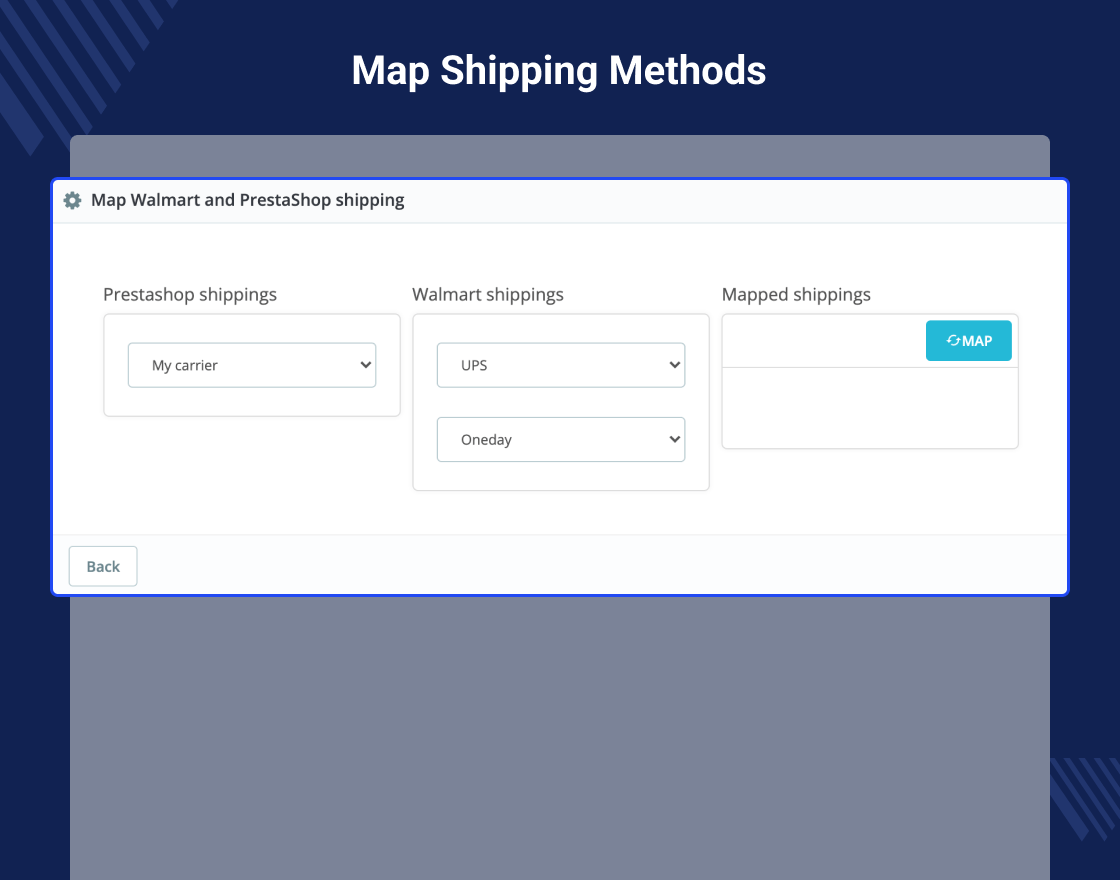 Prestashop Walmart Connector