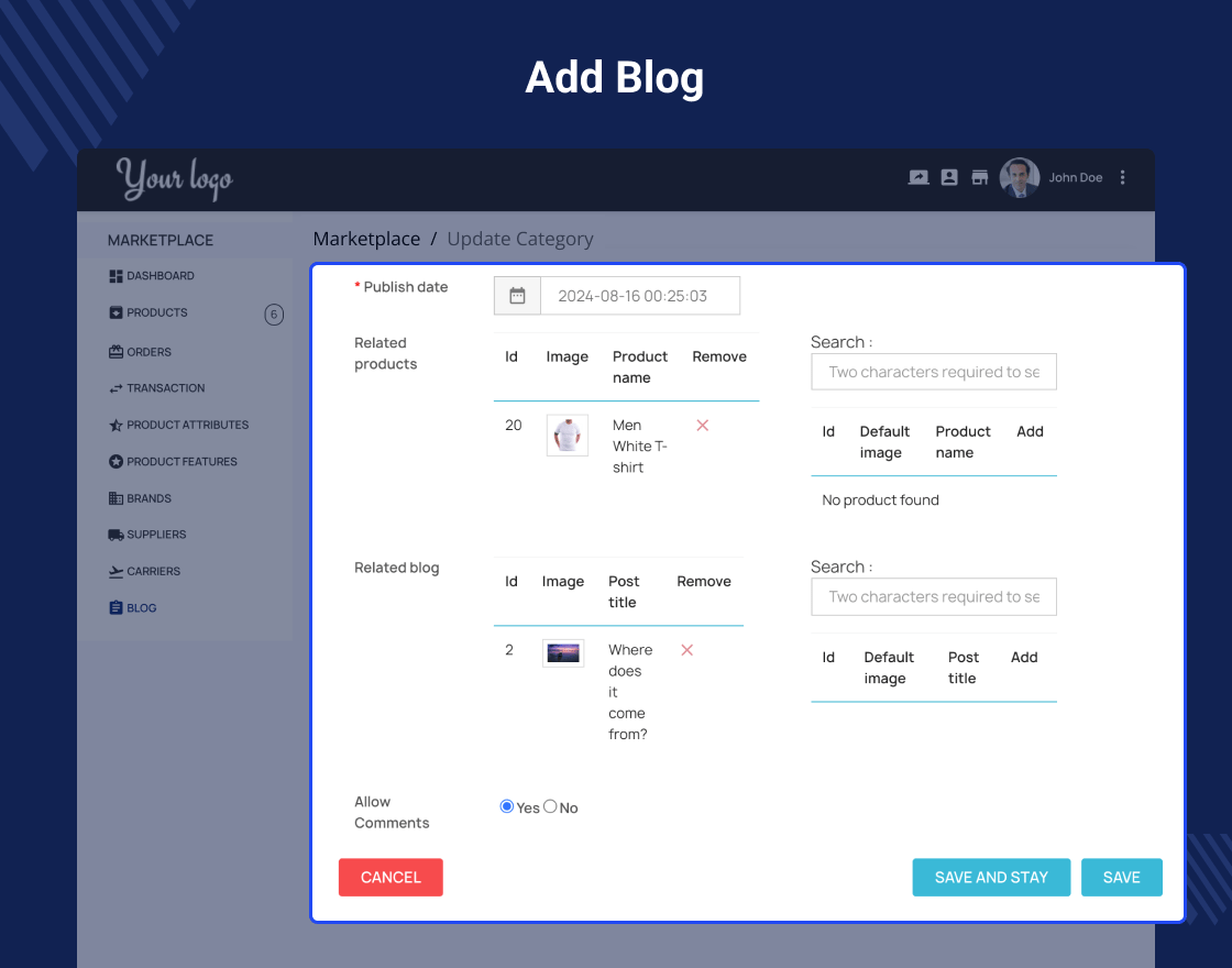 Prestashop Marketplace Blog