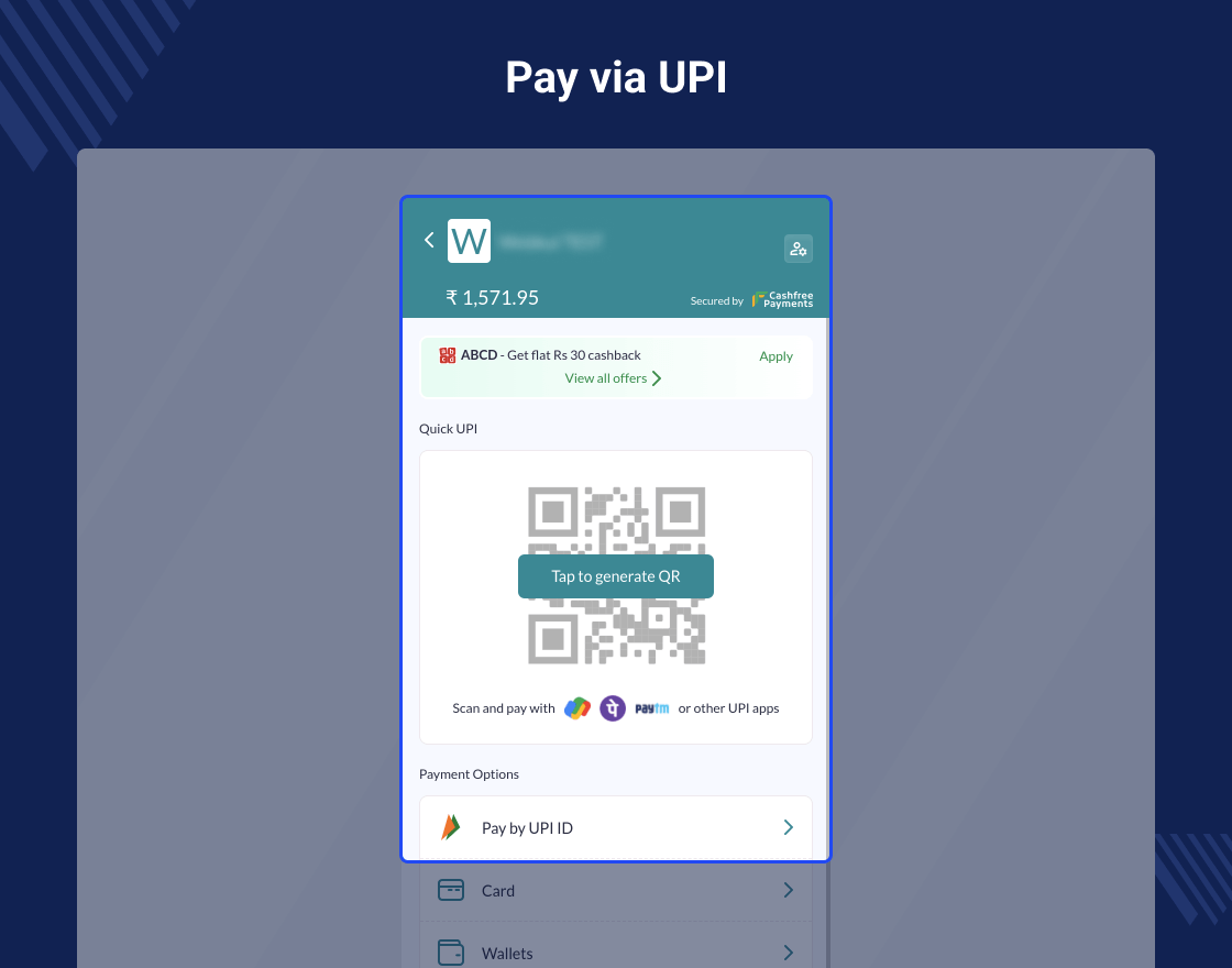 PrestaShop Cashfree Payment Gateway | UPI | Wallet