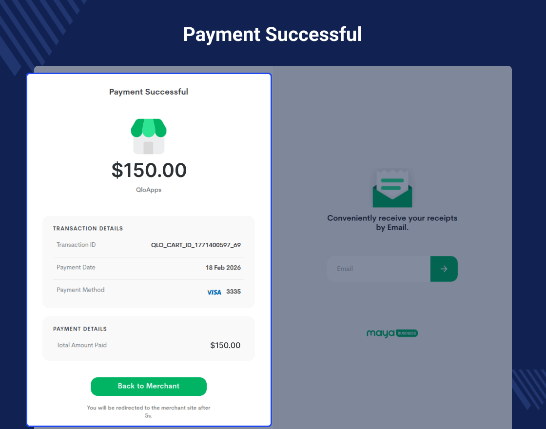 QloApps Maya Payment