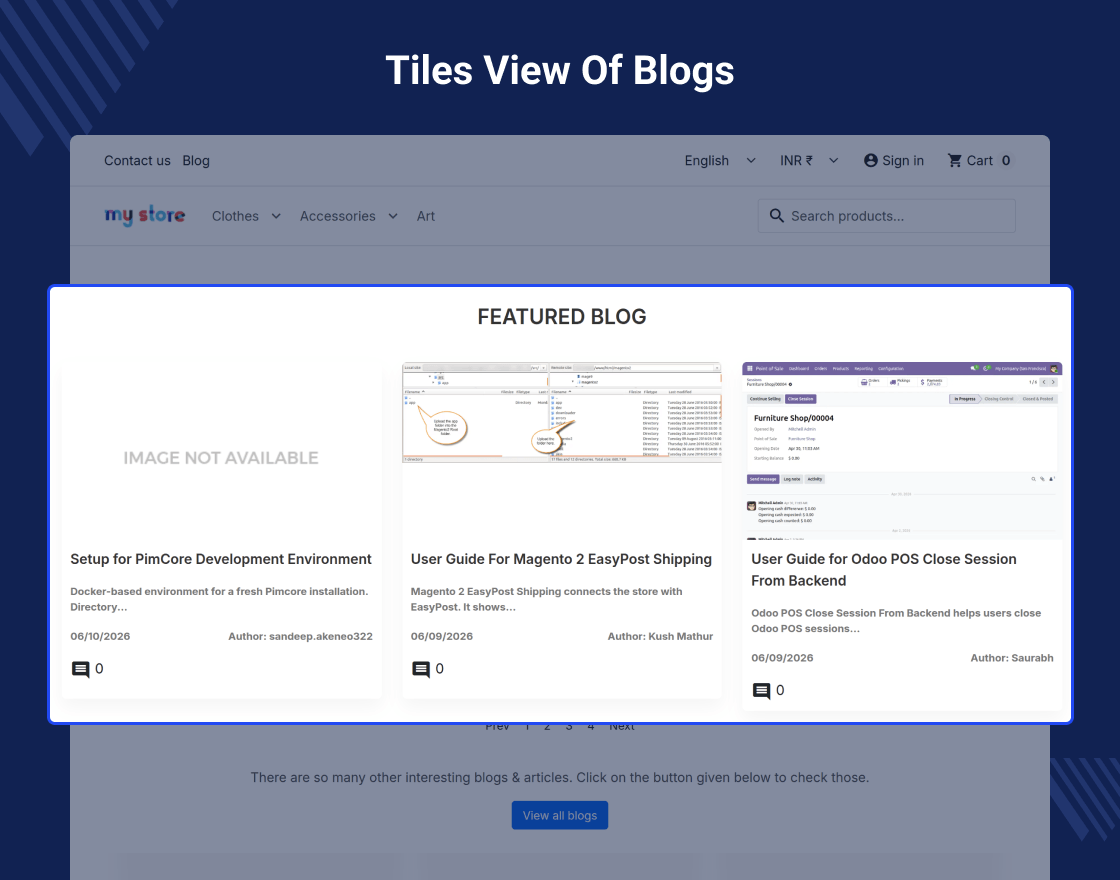 Prestashop WordPress Blog