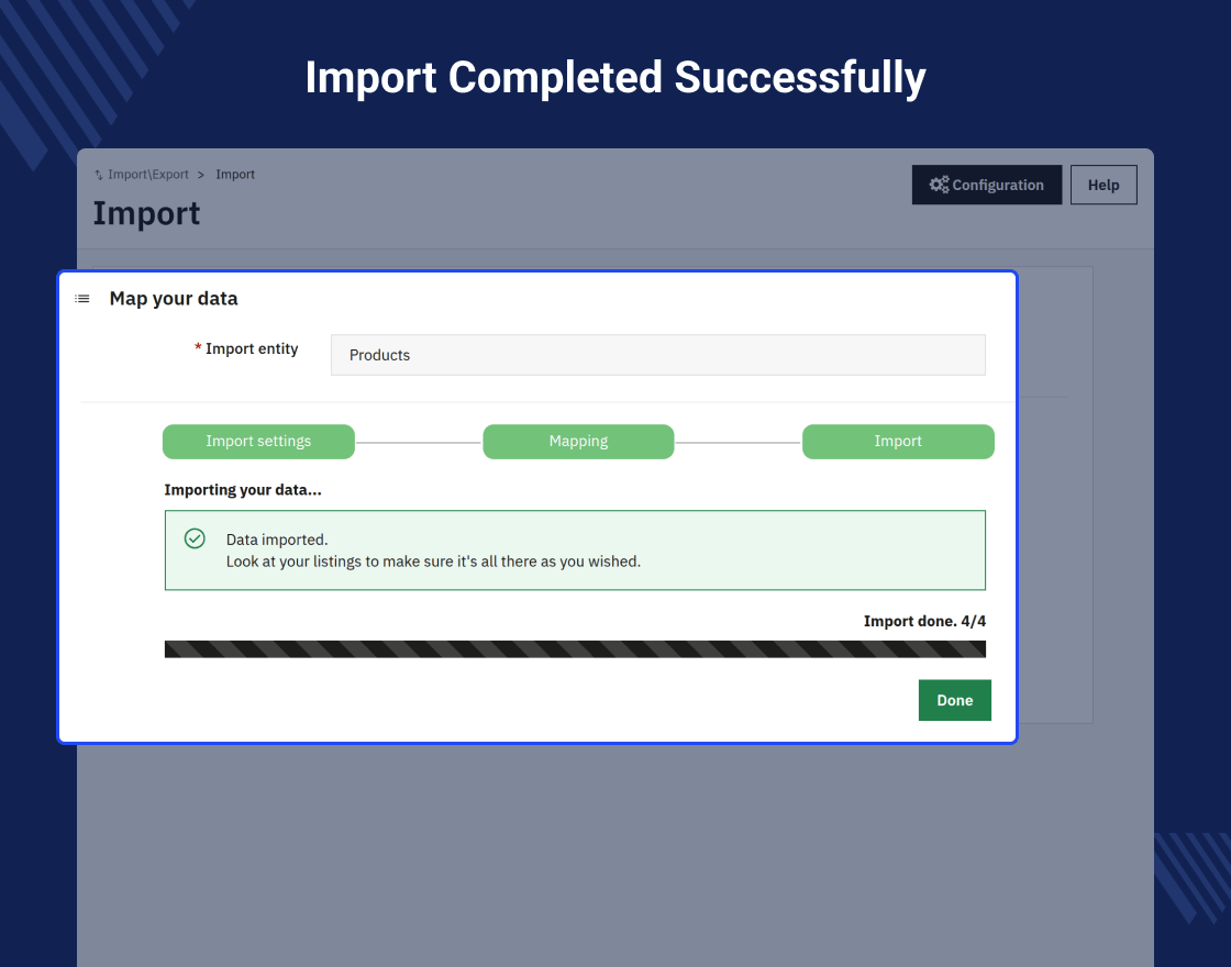 Prestashop Import Export