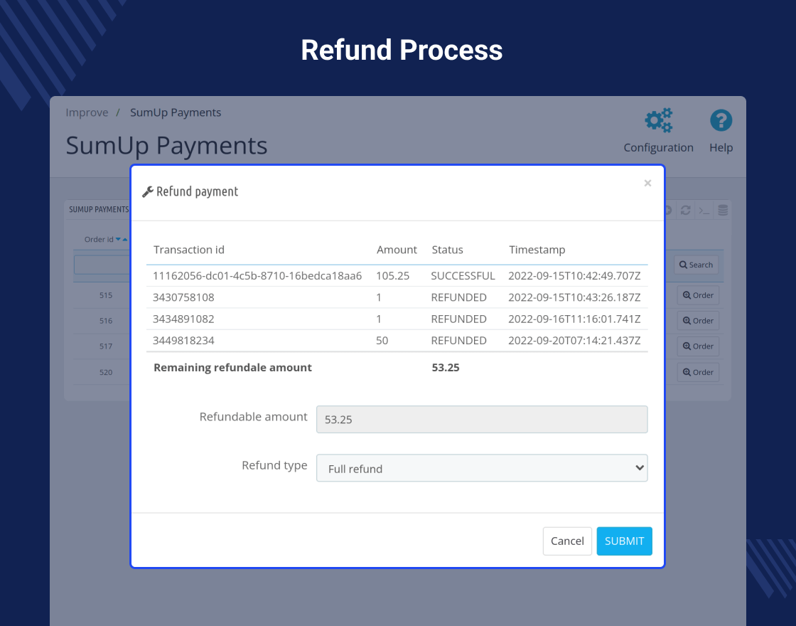 Prestashop SumUp Payment