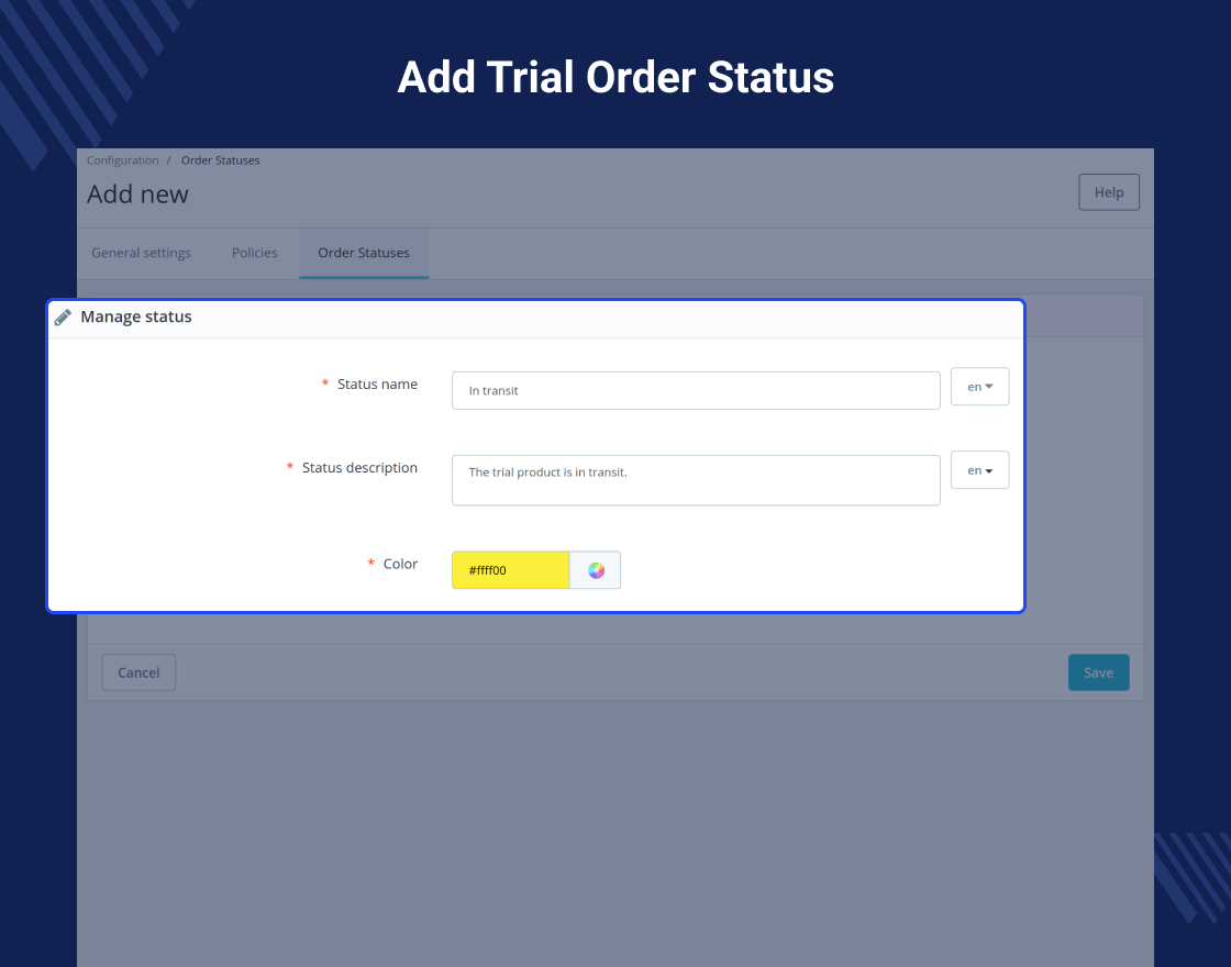 Prestashop Product Trial