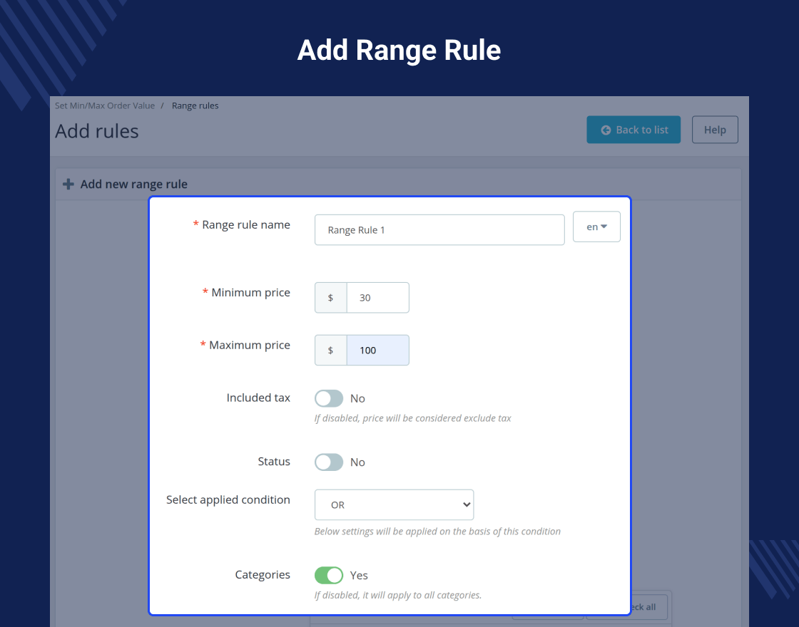 PrestaShop Set Minimum and Maximum Order Value