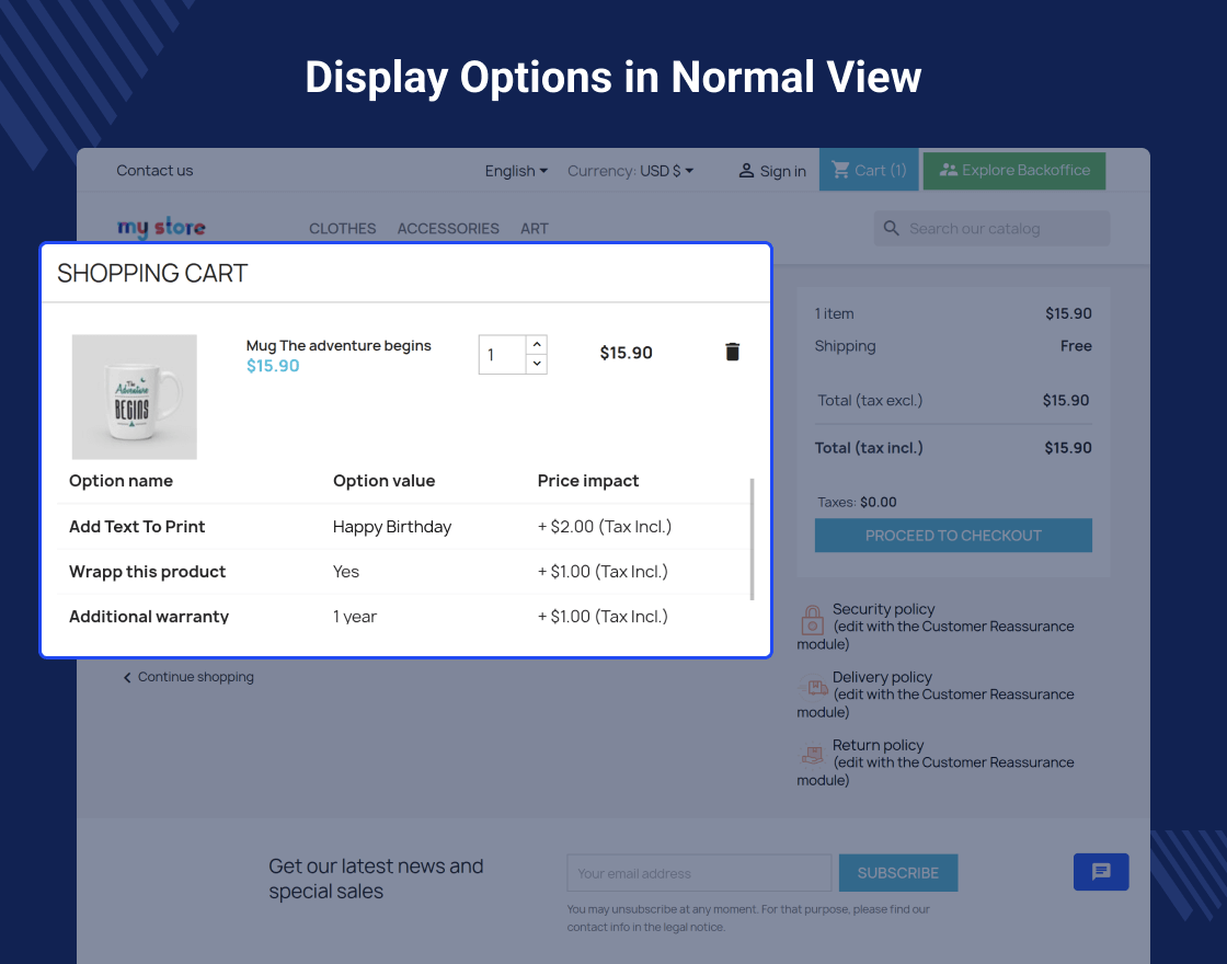 PrestaShop Custom Product Options | Add Extra Fields to Product