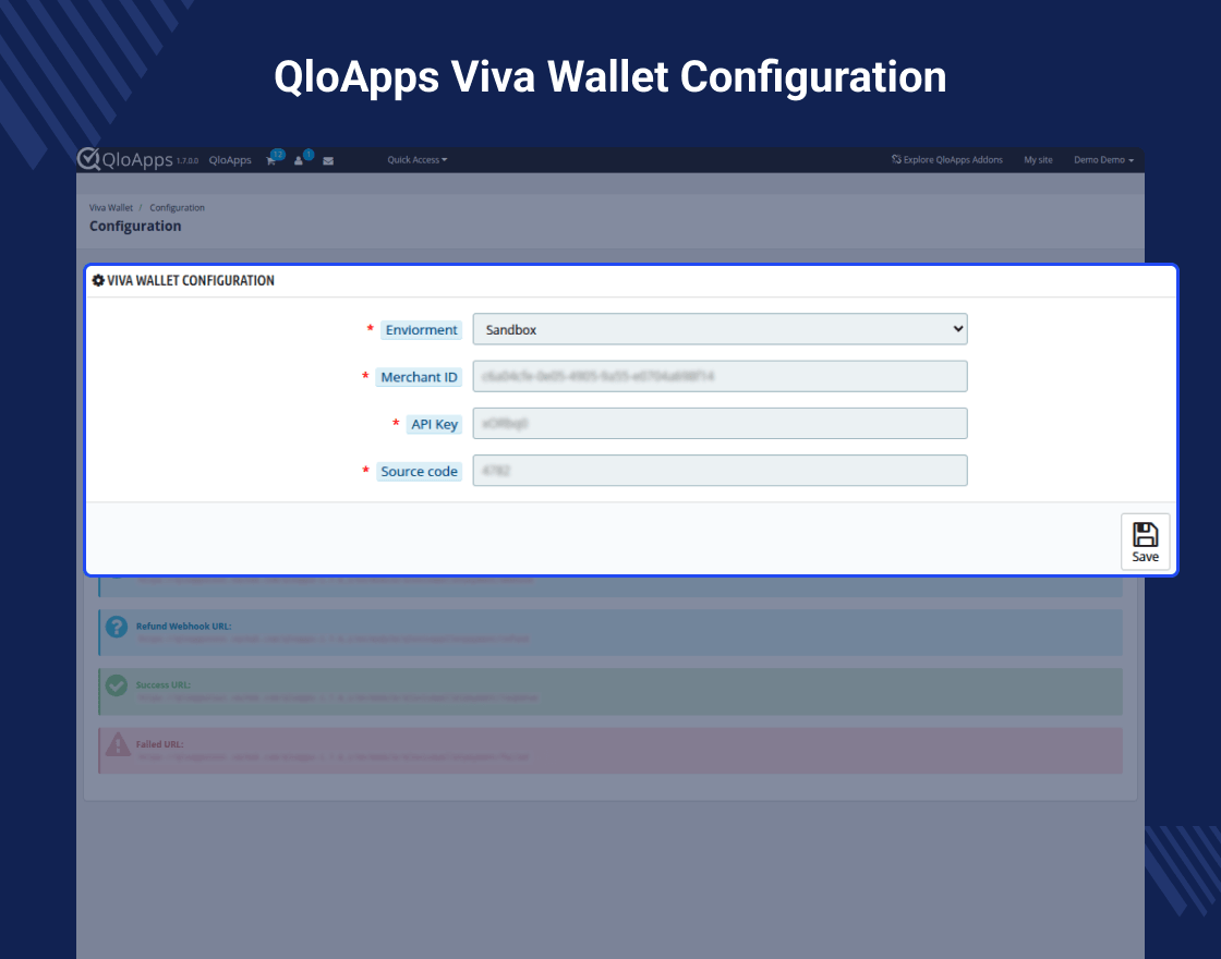 QloApps Viva Walet Payment Gateway