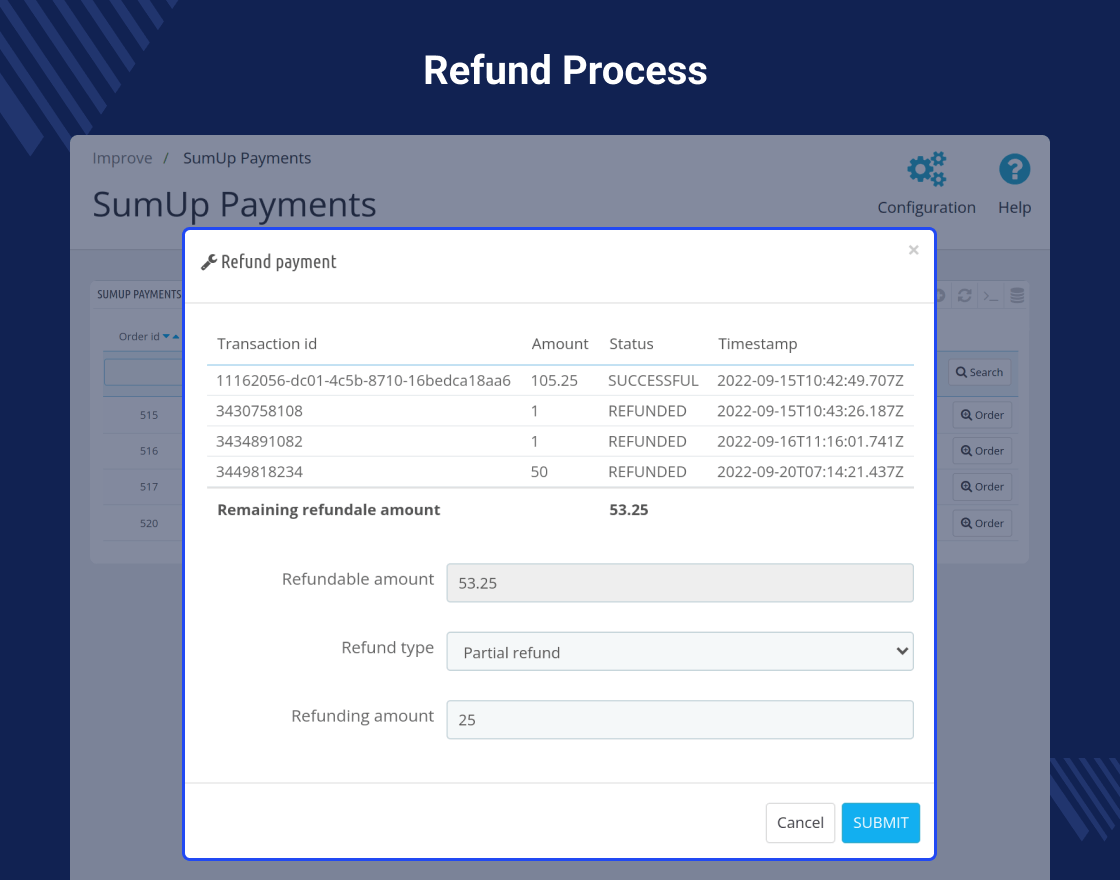 Prestashop SumUp Payment