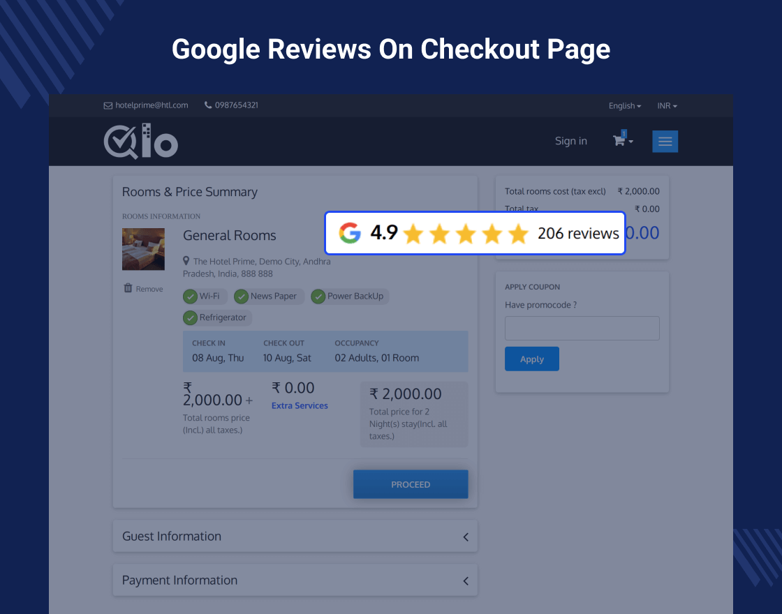 QloApps Google Reviews