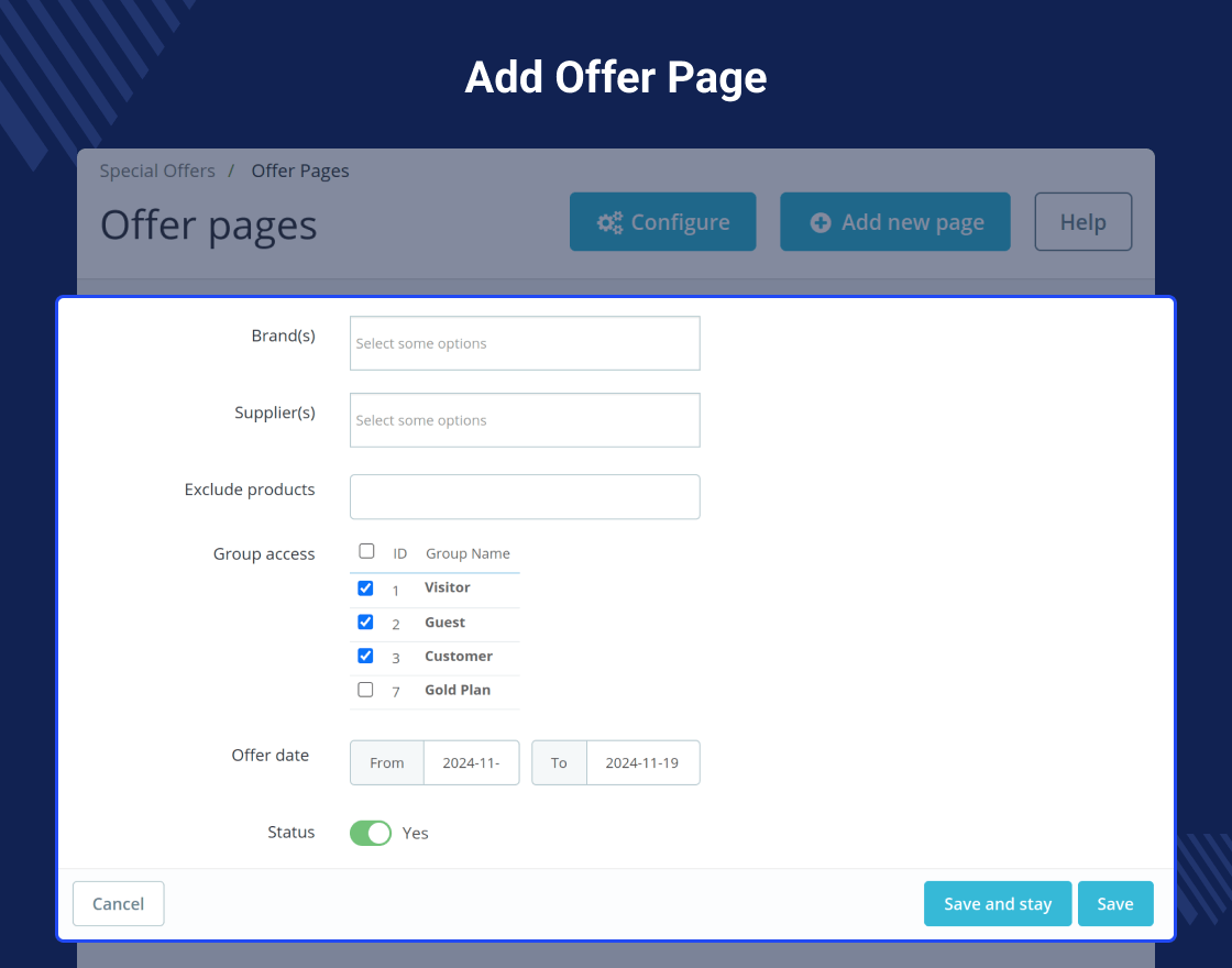 Prestashop Deals | Offers | Product Collection Page