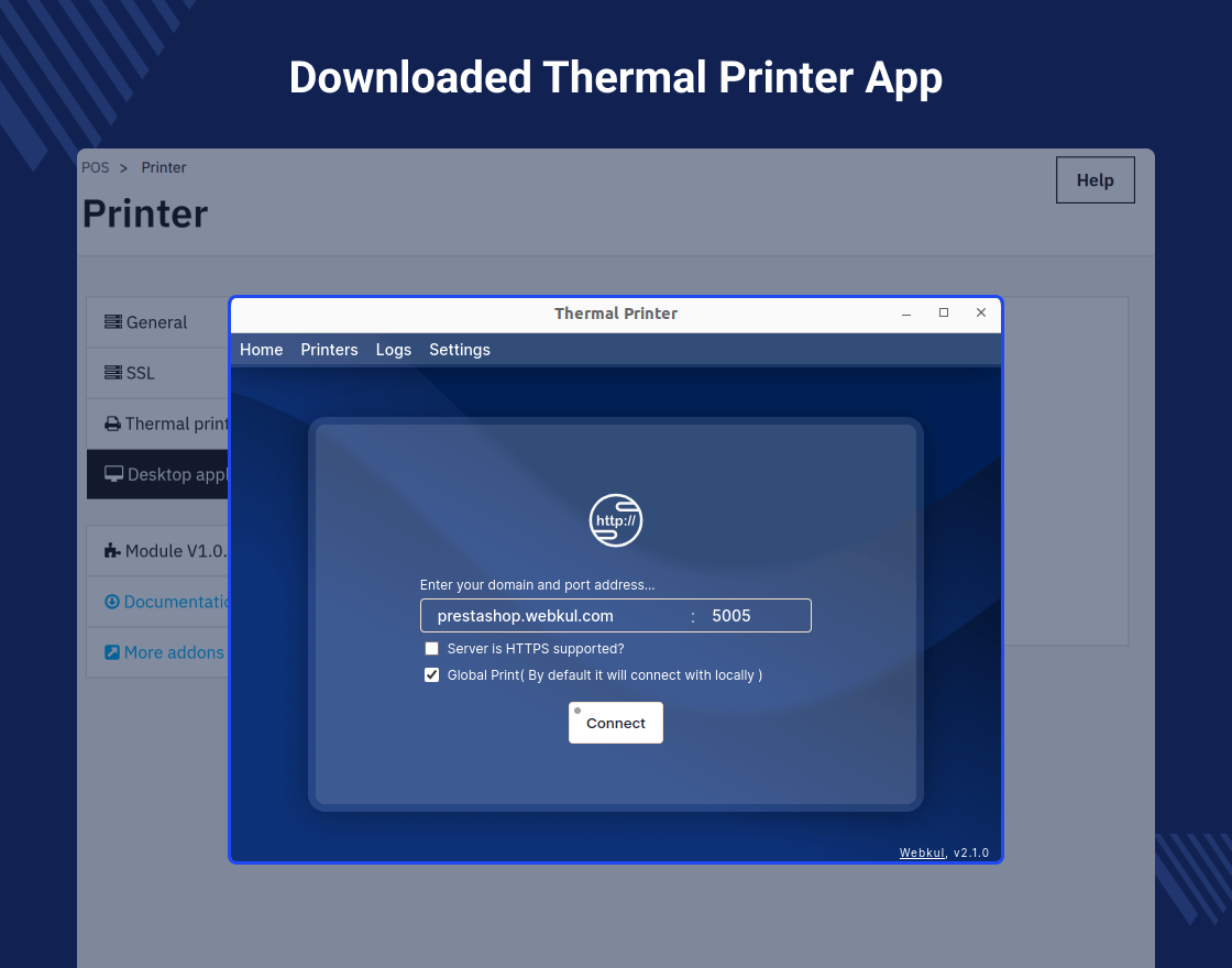 PrestaShop POS Cloud Printer