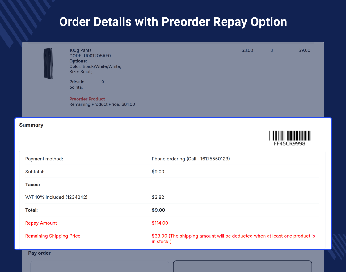CS-Cart Pre Order