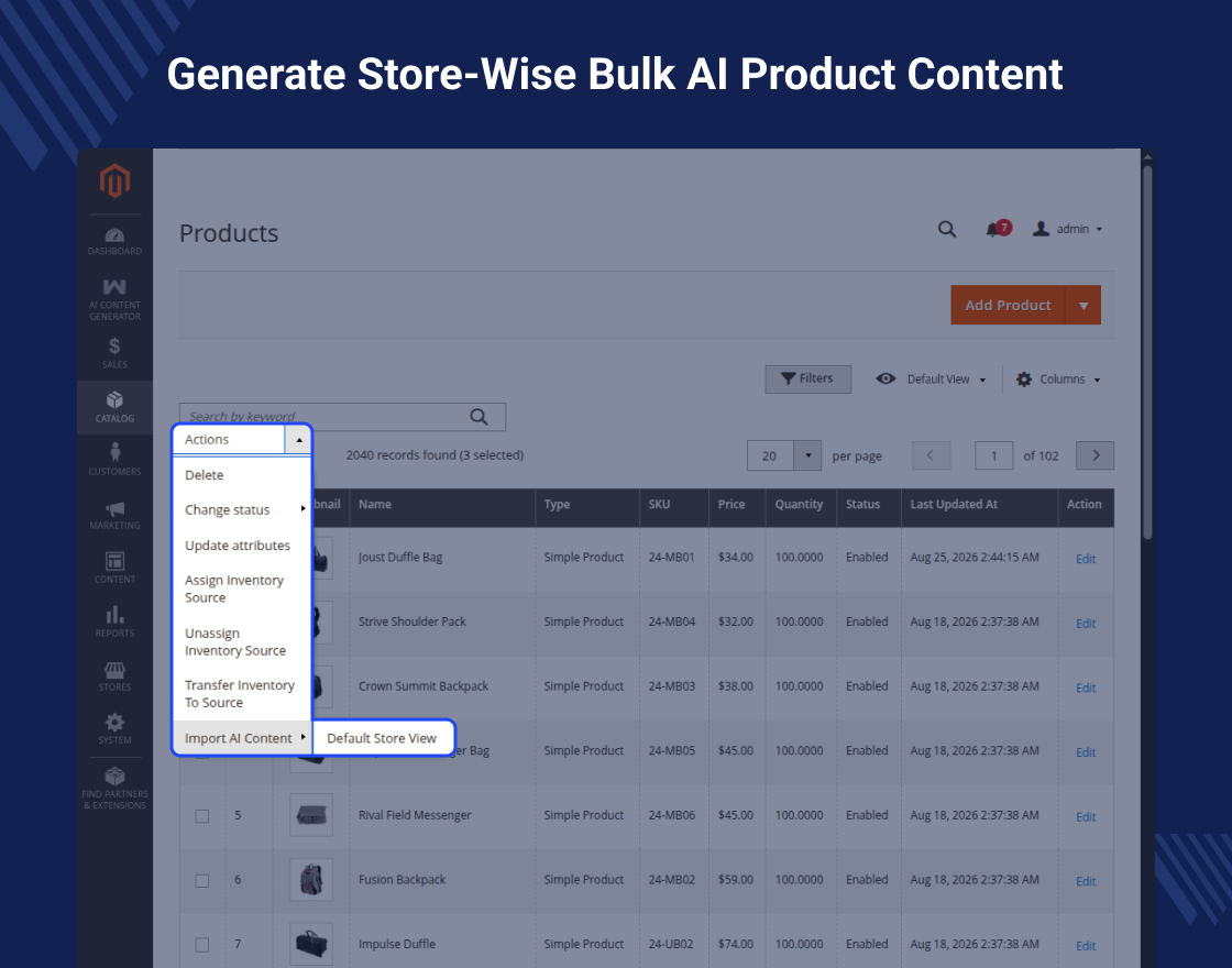 Magento 2 ChatGPT Extension