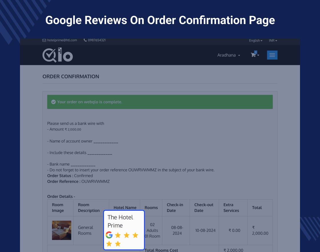 QloApps Google Reviews