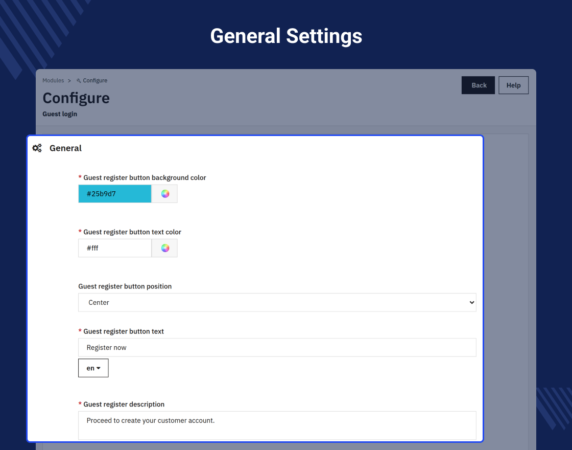 Prestashop Guest Login