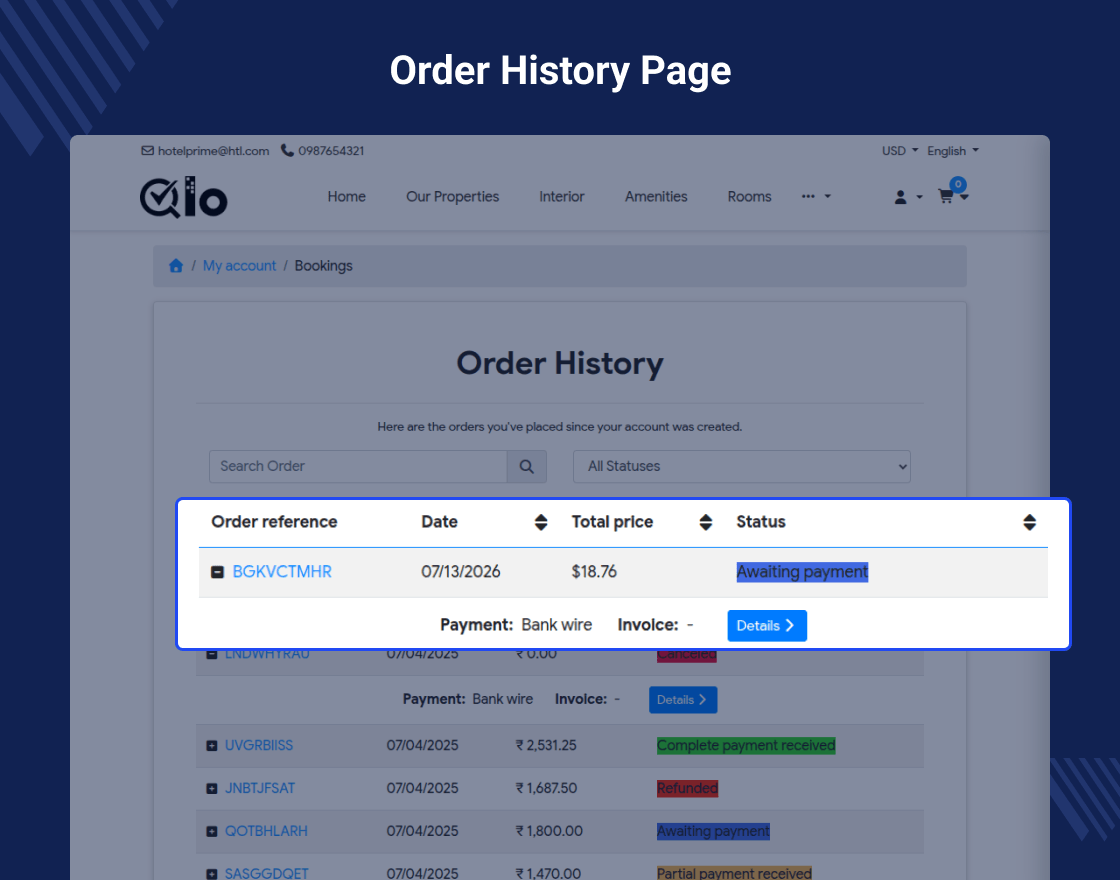 QloApps Signature Theme