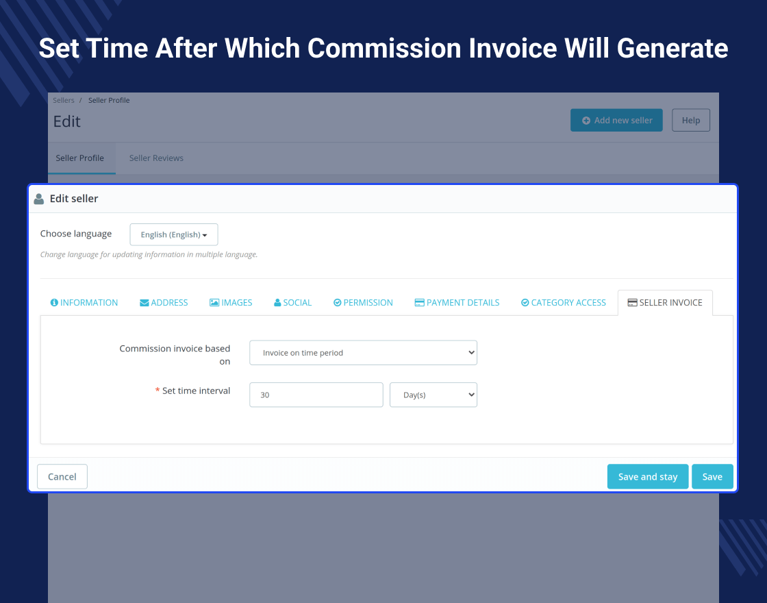 Prestashop Marketplace Seller Invoice