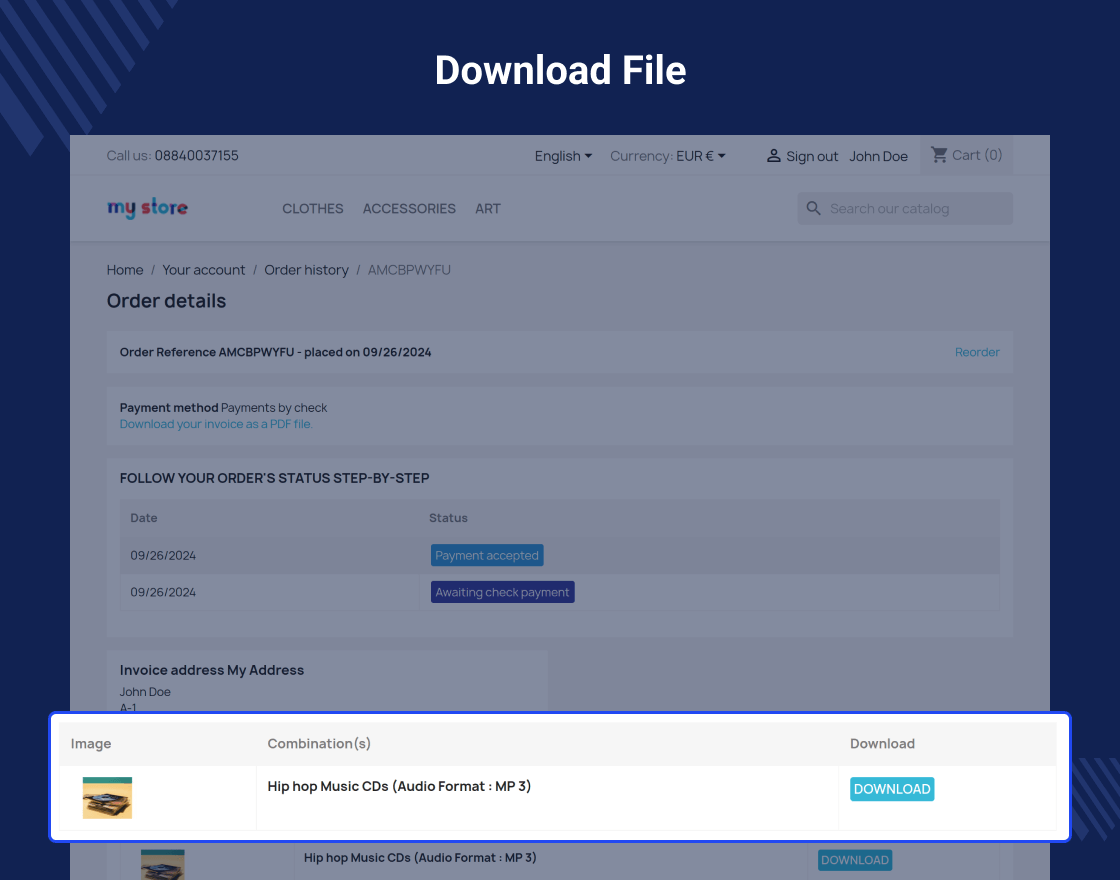 Prestashop Virtual Product Combination