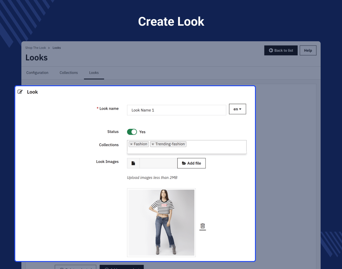 Prestashop Shop The Look | Lookbook