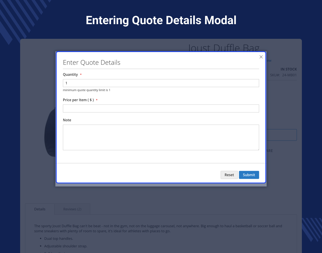 Magento 2 Quote Extension