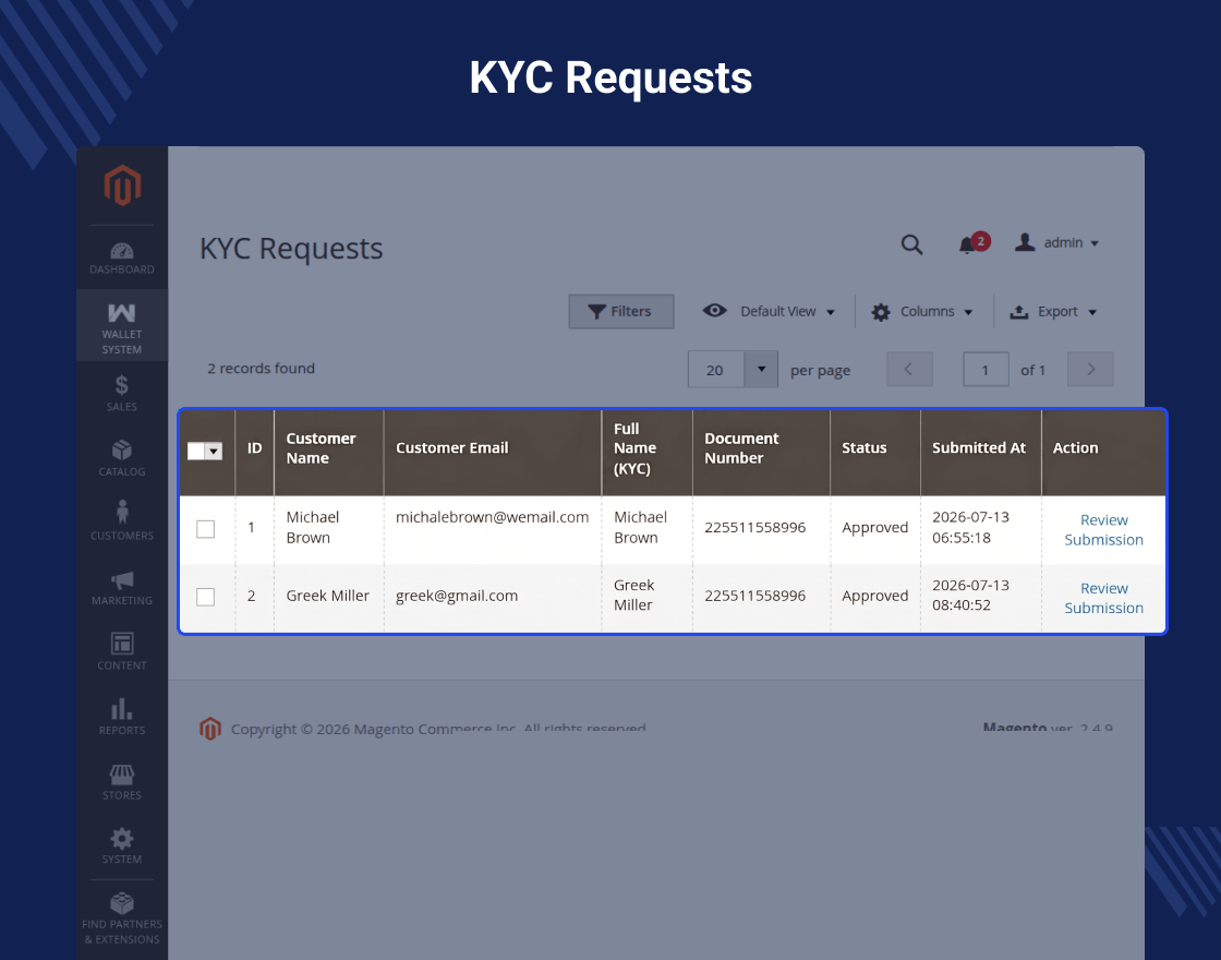 Magento 2 Wallet Extension