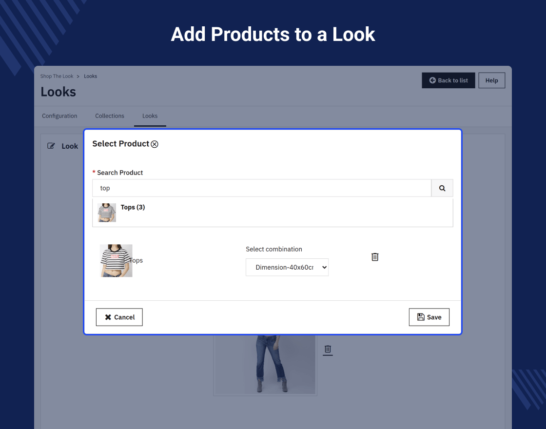 Prestashop Shop The Look | Lookbook