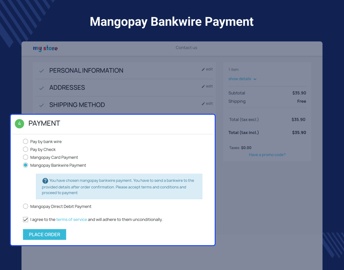 PrestaShop Marketplace Mangopay Payment