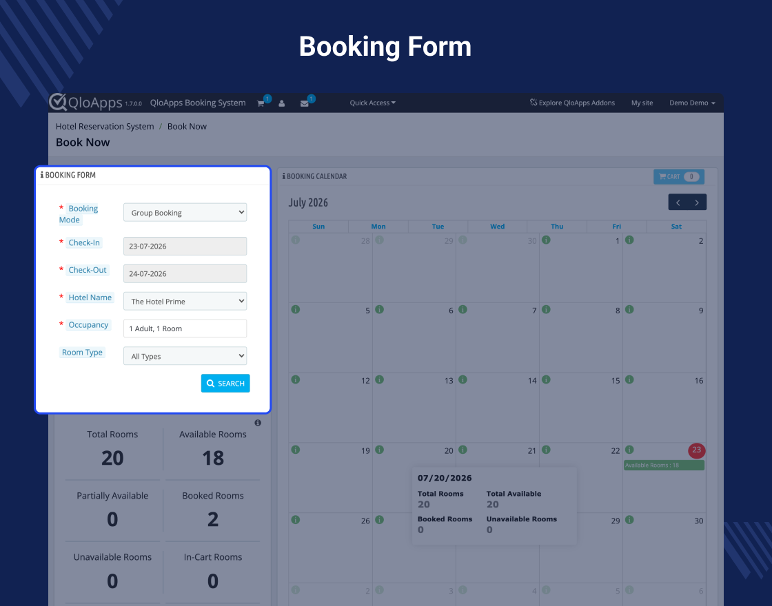 QloApps Group Booking
