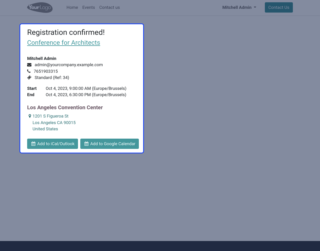 Odoo Event: All in One