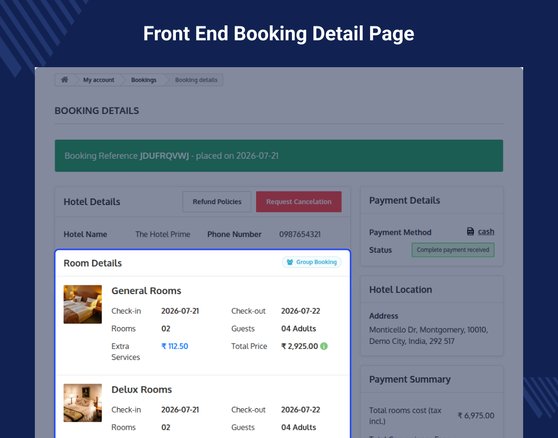 QloApps Group Booking