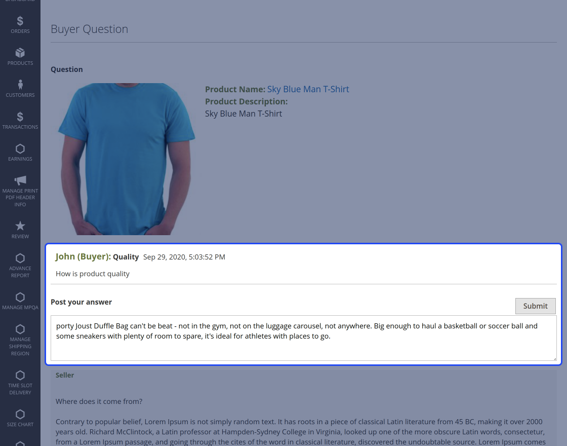 Magento 2 Marketplace Question Answer Module