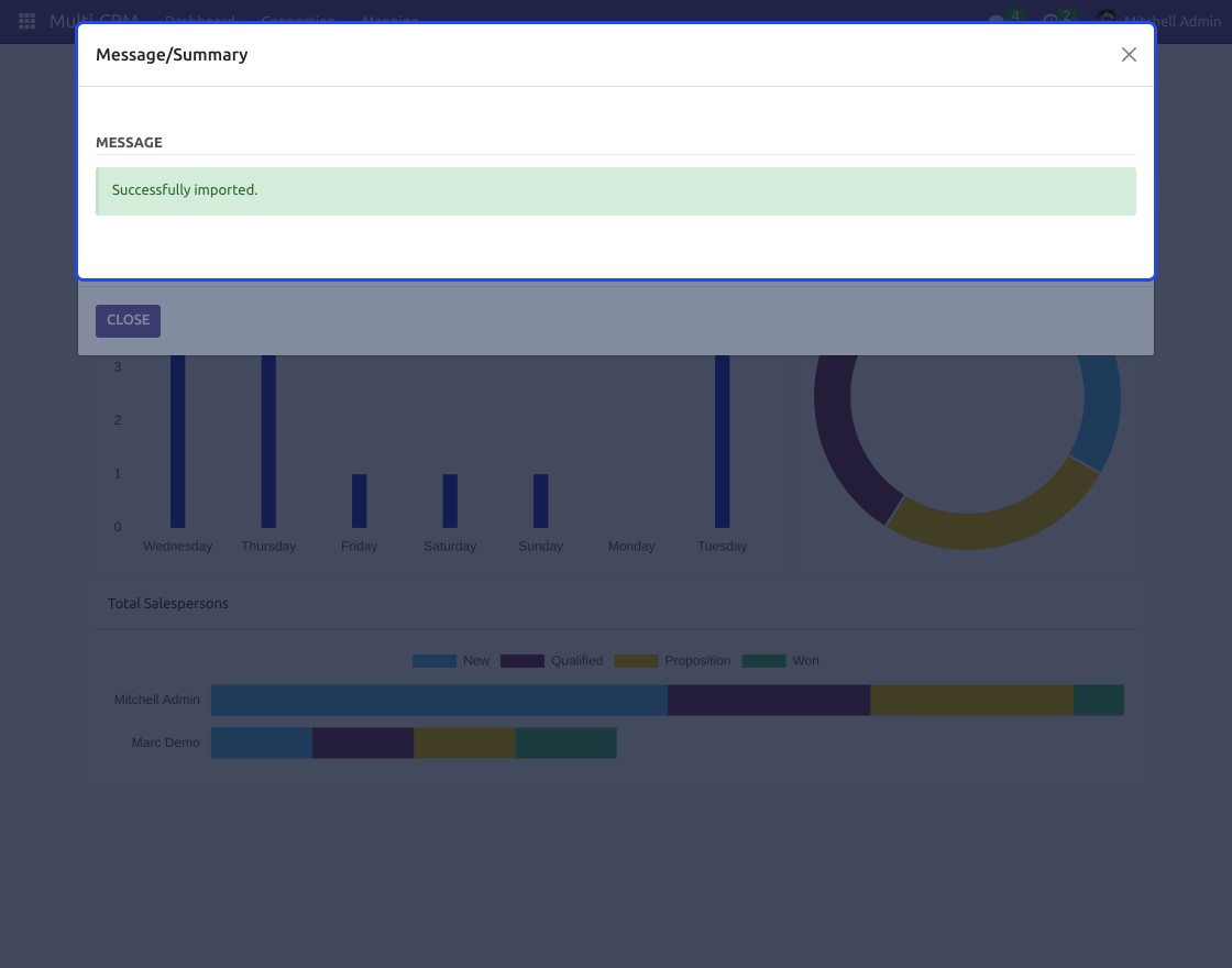 Odoo Multi CRM Intercom Connector