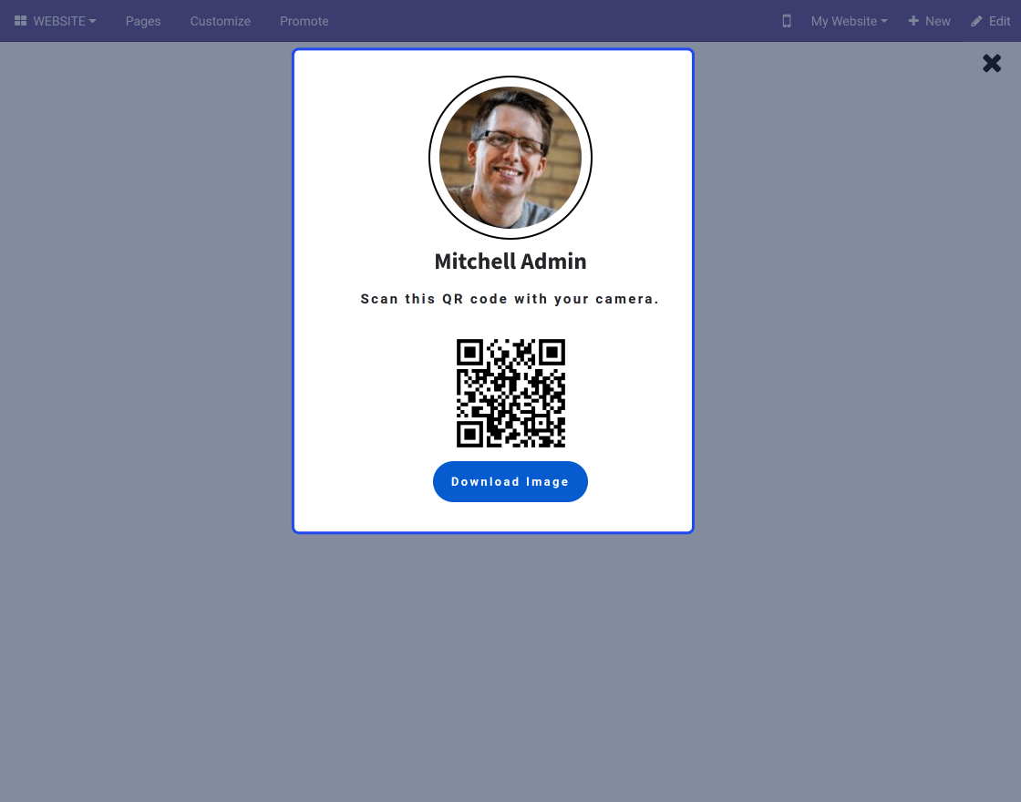 Odoo Virtual Card