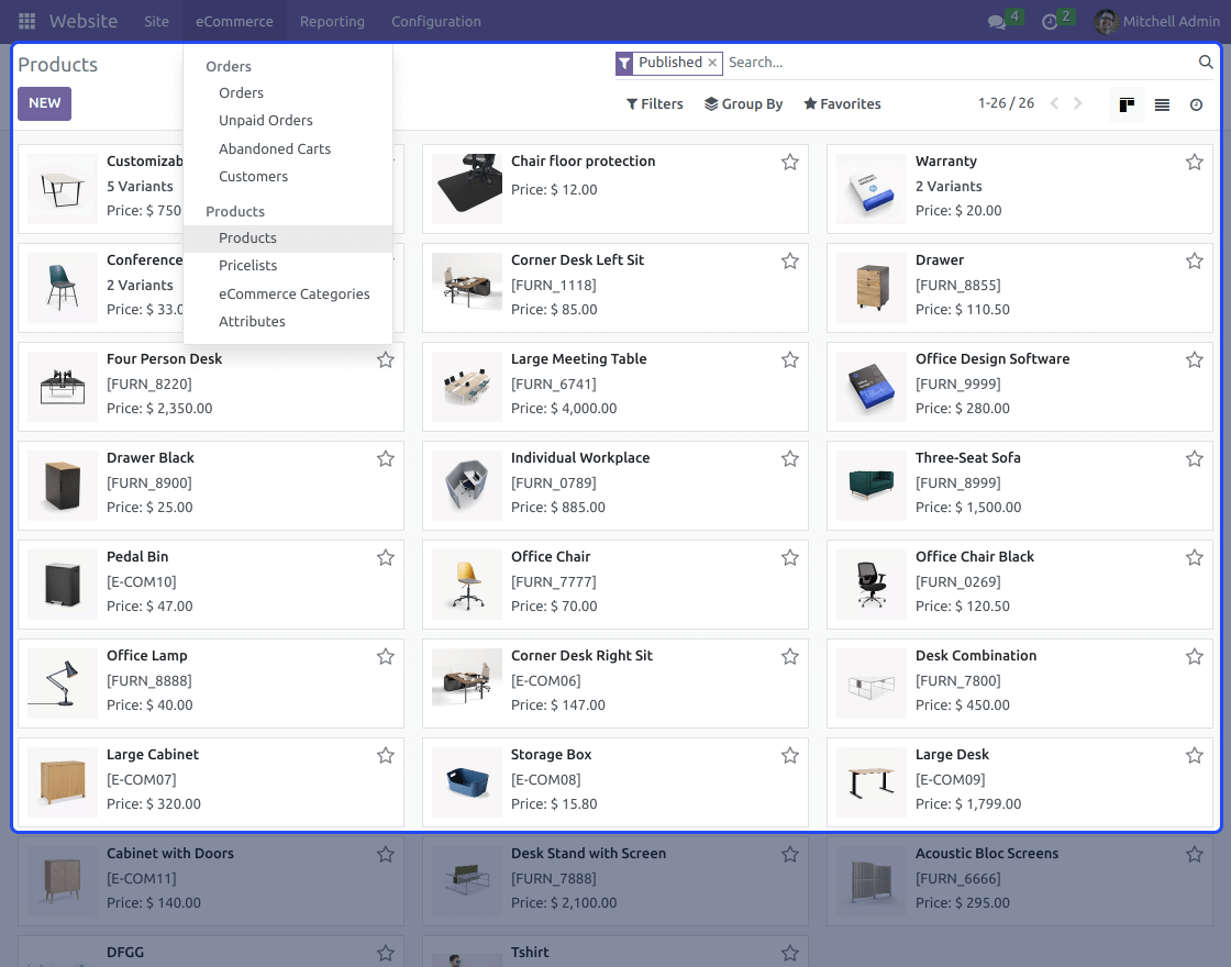 Odoo Website WebP Image Conversion
