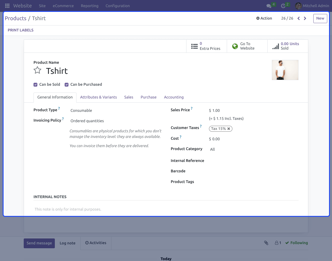 Odoo Website WebP Image Conversion