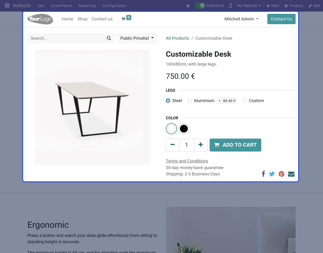 Odoo Website Paytrail Payment Gateway