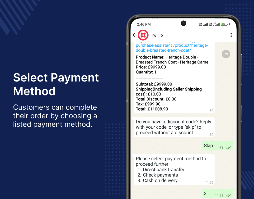 WooCommerce WhatsApp Purchase Assistant